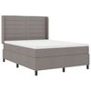 vidaXL &Kappa;&rho;&epsilon;&beta;ά&tau;&iota; &mu;&epsilon; &epsilon;&lambda;&alpha;&tau;ή&rho;&iota;&alpha; &mu;&epsilon; &sigma;&tau;&rho;ώ&mu;&alpha; Taupe 160 x 200 cm ύ&phi;&alpha;&sigma;&mu;&alpha;