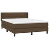 vidaXL &Kappa;&rho;&epsilon;&beta;ά&tau;&iota; Boxspring &mu;&epsilon; &Sigma;&tau;&rho;ώ&mu;&alpha; &Sigma;&kappa;&omicron;ύ&rho;&omicron; &Kappa;&alpha;&phi;έ 140x190 &epsilon;&kappa;. &Upsilon;&phi;&alpha;&sigma;&mu;ά&tau;&iota;&nu;&omicron;