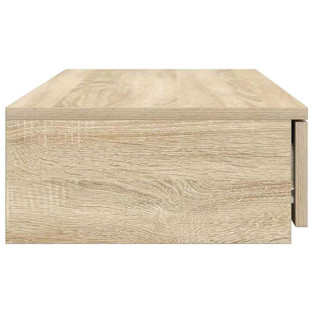 vidaXL Συρτάρια κρεβατιού με συρτάρι Sonoma Δρυς 90 x 36.5 x 16.5 εκ
