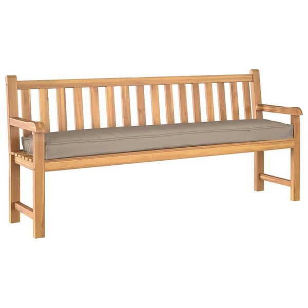 vidaXL &Sigma;&epsilon;&tau; &Mu;&alpha;&xi;&iota;&lambda;&alpha;&rho;&iota;ώ&nu; &Pi;ά&gamma;&omicron;&upsilon; 2 pcs Taupe 200 x 40 x 8 &epsilon;&kappa;. Ύ&phi;&alpha;&sigma;&mu;&alpha; Oxford