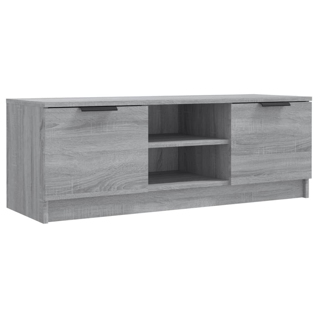 vidaXL Έπιπλο Τηλεόρασης Γκρι Sonoma 102x35x36,5εκ. Επεξεργασμένο Ξύλο