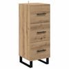 vidaXL &Pi;&lambda;&alpha;ϊ&nu;ό &gamma;&rho;&alpha;&phi;&epsilon;ί&omicron; Artisan Oak 34,5 x 34 x 90 &epsilon;&kappa;.