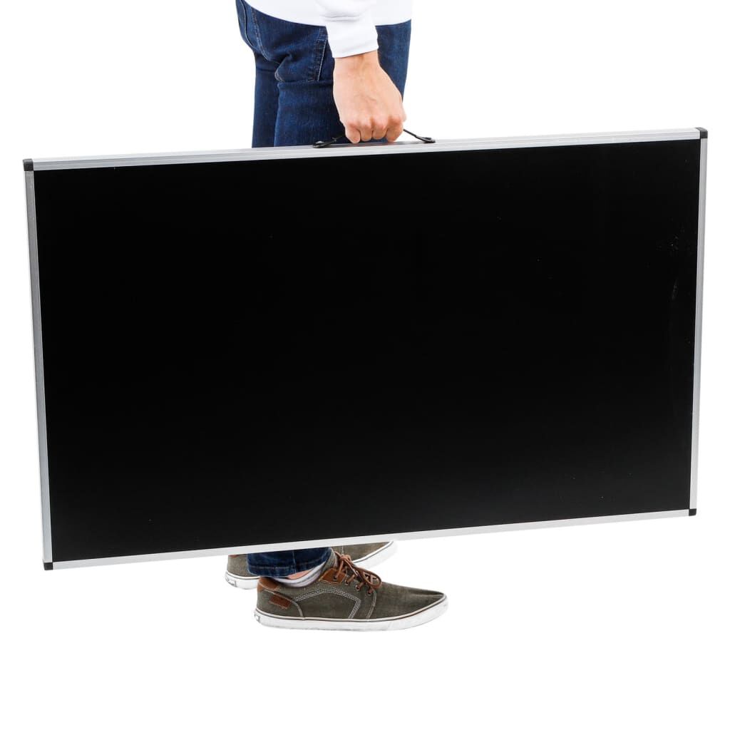 HI Τραπέζι Πτυσσόμενο 100 x 60 x 94 εκ. Αλουμινίου