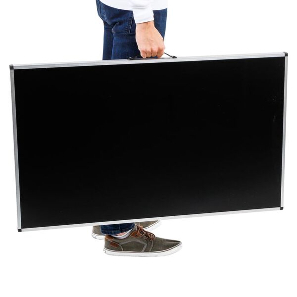 HI Τραπέζι Πτυσσόμενο 100 x 60 x 94 εκ. Αλουμινίου