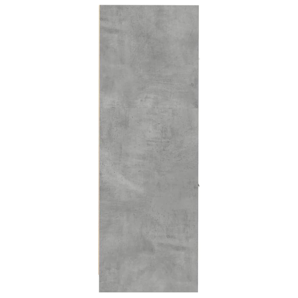 vidaXL Συρταριέρα Γενικής Χρήσης Γκρι Σκυρ.30x41x118 εκ. Επεξ. Ξύλο