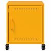 vidaXL Κομοδίνο Μουσταρδί 36x39x43,5 εκ. από Χάλυβα