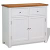 vidaXL &Nu;&tau;&omicron;&upsilon;&lambda;ά&pi;&iota; / &Psi;&eta;&lambda;ό&sigmaf; &Mu;&pi;&omicron;&upsilon;&phi;έ&sigmaf; 90 x 33,5 x 83 &epsilon;&kappa;. &Mu;&alpha;&sigma;ί&phi; &Xi;ύ&lambda;&omicron; &Delta;&rho;&upsilon;ό&sigmaf;