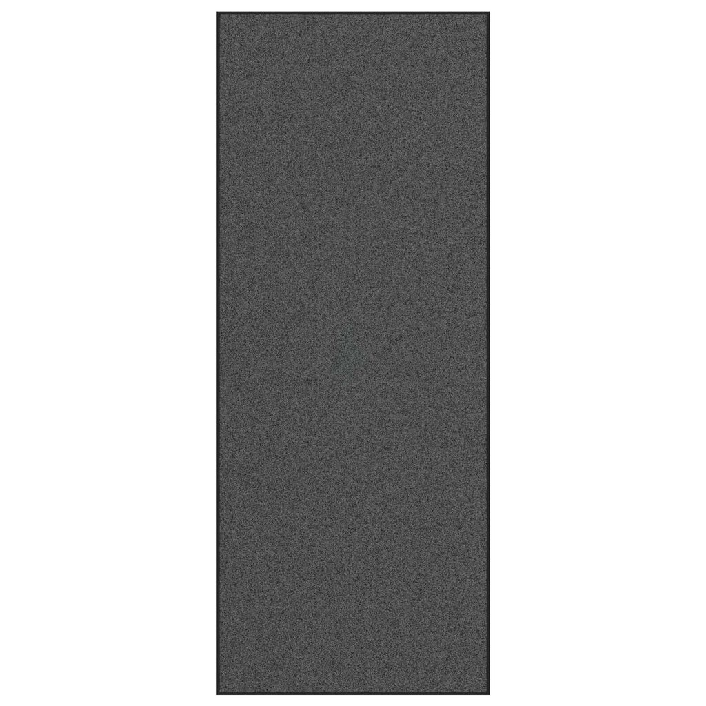 vidaXL Χαλάκι Εξώπορτας Ανθρακί και Μαύρο 120 x 300 cm