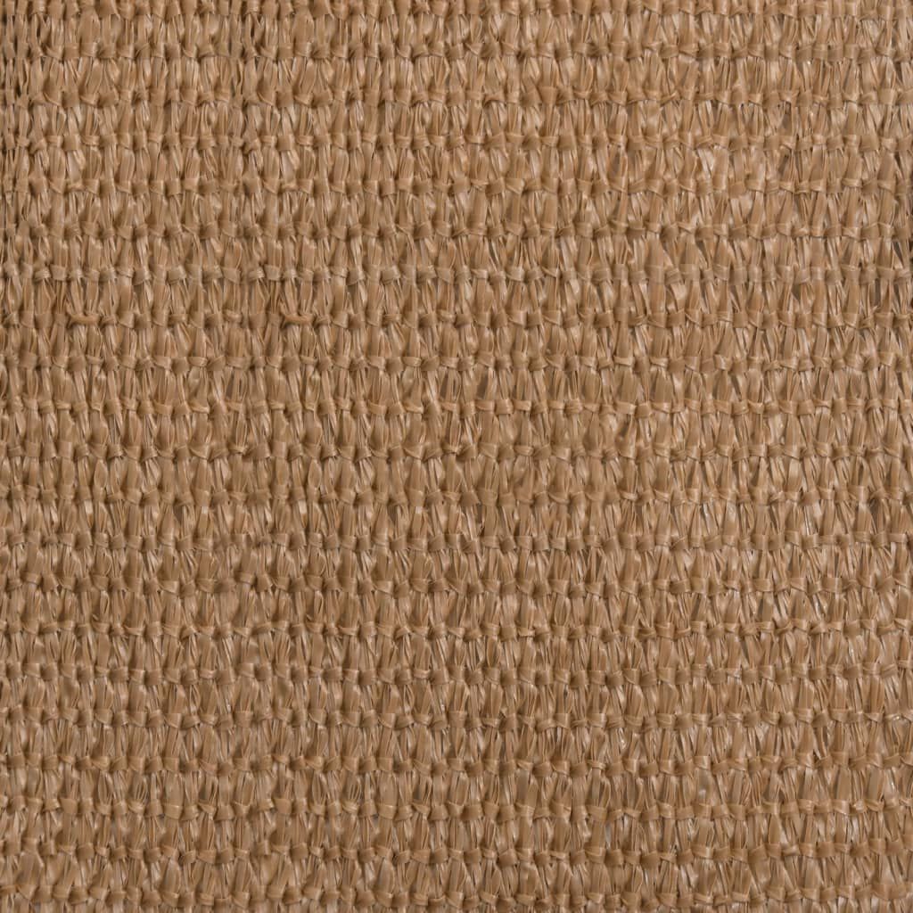 vidaXL Πανί Σκίασης Taupe 4 x 4 x 5,8 μ. από HDPE 160 γρ./μ²