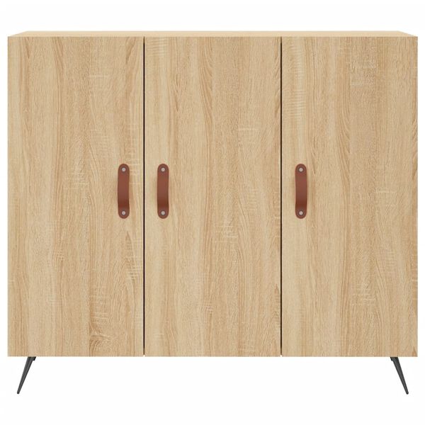 vidaXL Ντουλάπι Sonoma δρυς 90x34x80 εκ. Επεξεργασμένο Ξύλο