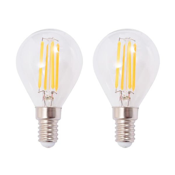 vidaXL Απλίκες Τοίχου 2 τεμ. με 2 Λαμπτήρες LED Filament 8 W