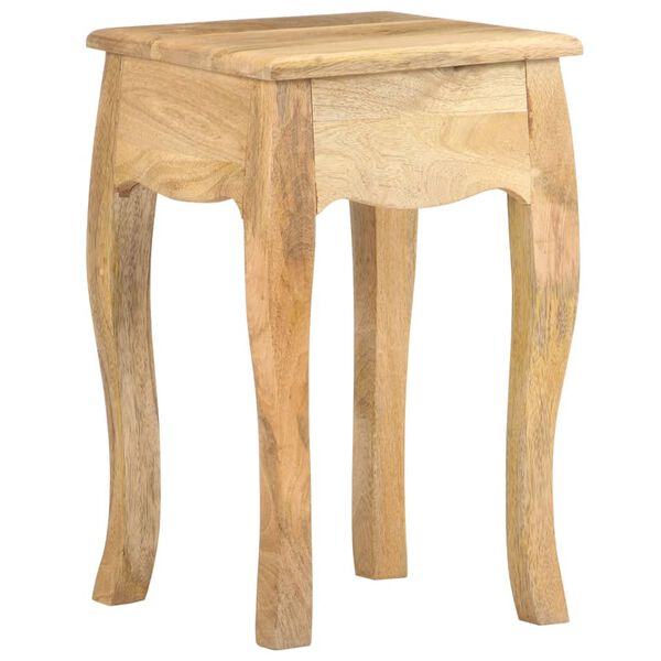 vidaXL Κομοδίνο 28 x 28 x 46 εκ. από Μασίφ Ξύλο Μάνγκο