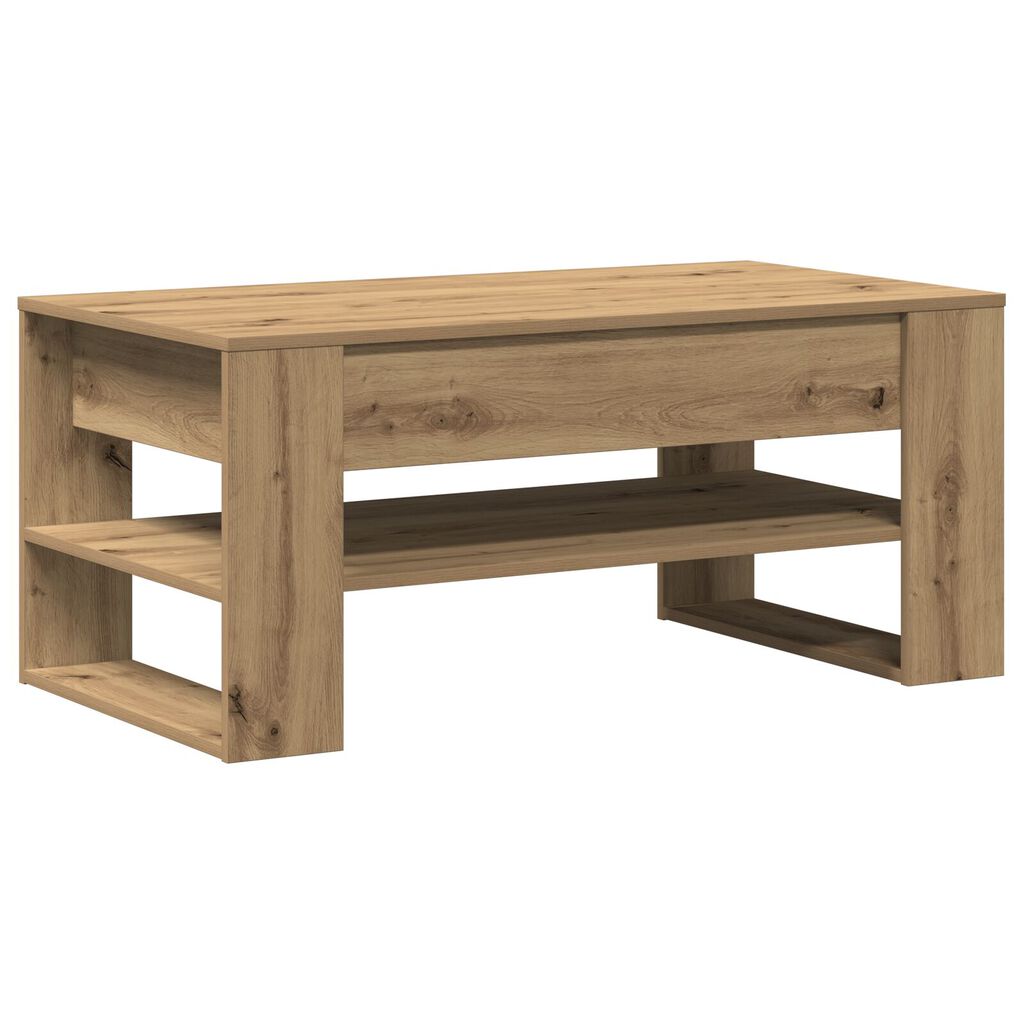 vidaXL Τραπεζάκι σαλονιού Artisan Oak 102x55x45 εκ από κατασκευασμένο ξύλο