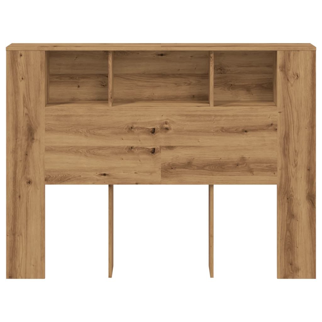 vidaXL Ντουλάπι κεφαλάρι Artisan Oak Κατασκευασμένο ξύλο