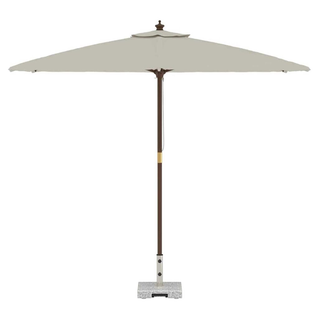 vidaXL Βάση ομπρέλας Γκρι 41 x 41 x 37 εκ. Γρανίτης
