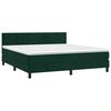 vidaXL &Kappa;&rho;&epsilon;&beta;ά&tau;&iota; Boxspring &mu;&epsilon; &Sigma;&tau;&rho;ώ&mu;&alpha; &Sigma;&kappa;&omicron;ύ&rho;&omicron; &Pi;&rho;ά&sigma;&iota;&nu;&omicron; 160x200&epsilon;&kappa;. &Beta;&epsilon;&lambda;&omicron;ύ&delta;&iota;&nu;&omicron;