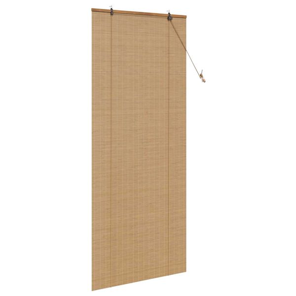 vidaXL Ρολά και Σκίες Παραθύρων Ανοιχτό καφέ 80 x 220 cm Μπαμπού