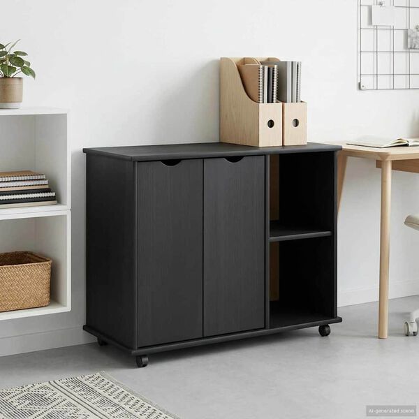 vidaXL &Kappa;&iota;&nu;&eta;&tau;ό &Nu;&tau;&omicron;&upsilon;&lambda;ά&pi;&iota; &Gamma;&kappa;&rho;&iota; 100 x 39 x 65,5 &epsilon;&kappa; &Sigma;&tau;&epsilon;&rho;&epsilon;ό &xi;ύ&lambda;&omicron; &pi;&epsilon;ύ&kappa;&omicron;&upsilon;