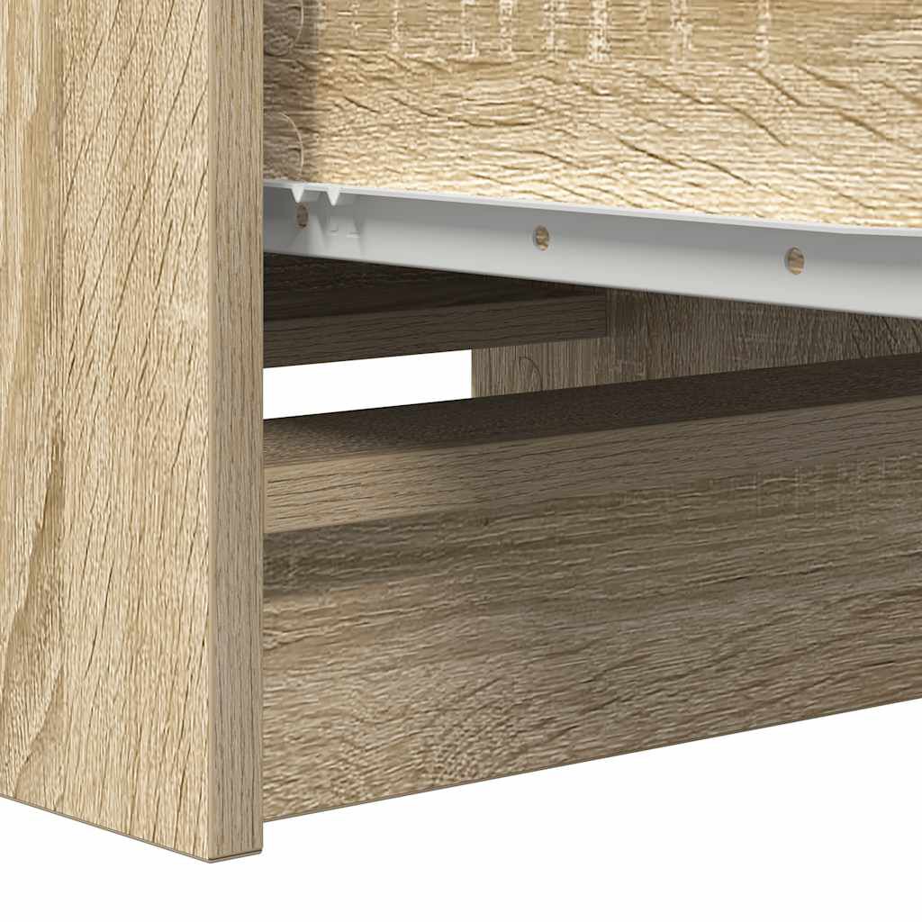 vidaXL Ντουλάπι Sonoma Δρυς 37,5x35x99 εκ. από Επεξεργασμένο Ξύλο