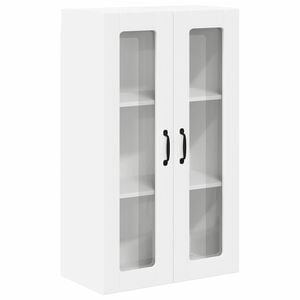 vidaXL Κρεμαστό ντουλάπι κουζίνας Επιτοίχιο Λευκό 60 x 31 x 100 εκ.