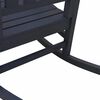 vidaXL Κουνιστή Καρέκλα Κήπου 3 pcs Ναυτικό μπλε 38 x 38 x 46cm