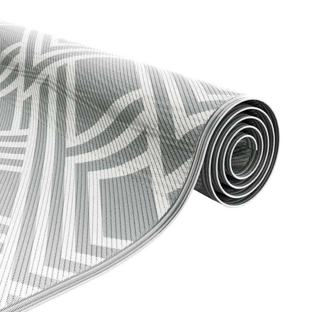 vidaXL Χαλί εξωτερικού χώρου Γκρι 300 x 400 cm PP