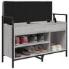 vidaXL Παπουτσοθήκη Γκρι Sonoma 85,5x32x57,5εκ. από Επεξεργασμένο Ξύλο