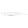 vidaXL Κρεβάτι Boxspring Στρώμα&LED Καπουτσίνο 180x200 εκ. Συνθ. Δέρμα