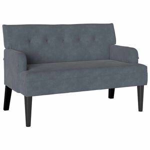 vidaXL &Kappa;&alpha;&nu;&alpha;&pi;έ&sigmaf; Chesterfield &Sigma;&kappa;&omicron;ύ&rho;&omicron; &Gamma;&kappa;&rho;&iota; 112 x 65,5 x 75 &epsilon;&kappa;. &Beta;&epsilon;&lambda;&omicron;ύ&delta;&omicron;
