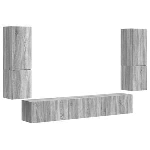 vidaXL &Sigma;&epsilon;&tau; &epsilon;&pi;ί&pi;&lambda;&omicron;&upsilon; &tau;&eta;&lambda;&epsilon;ό&rho;&alpha;&sigma;&eta;&sigmaf; 4 pcs &Gamma;&kappa;&rho;ί&zeta;&omicron; &Sigma;&omicron;&nu;&omicron;&mu;&alpha; &Epsilon;&pi;&epsilon;&xi;&epsilon;&rho;&gamma;&alpha;&sigma;&mu;έ&nu;&omicron; &xi;ύ&lambda;&omicron;