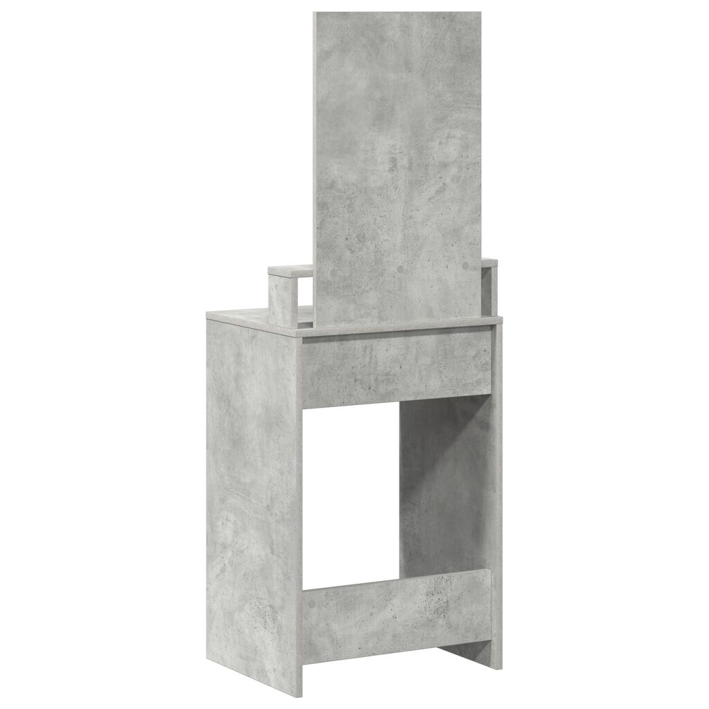 Τουαλέτα vidaXL με συρτάρια σε Γκρι Σκυρόδεμα 50x41x140 εκ