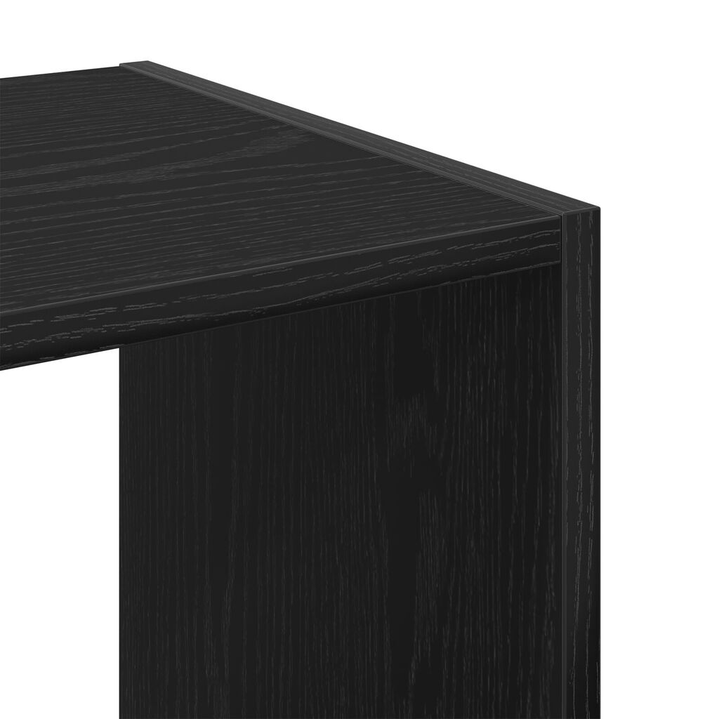 vidaXL Ράφι Μαύρη Δρυς 68,5x32x68,5 εκ Επεξεργασμένο Ξύλο