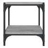 vidaXL Έπιπλο Τηλεόρασης Γκρι Sonoma 40x33x41 εκ. Επεξ. Ξύλο & Ατσάλι