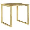 vidaXL Τραπέζι Ξαπλώστρας Καφέ 50.5 x 50.5 x 46 εκ.