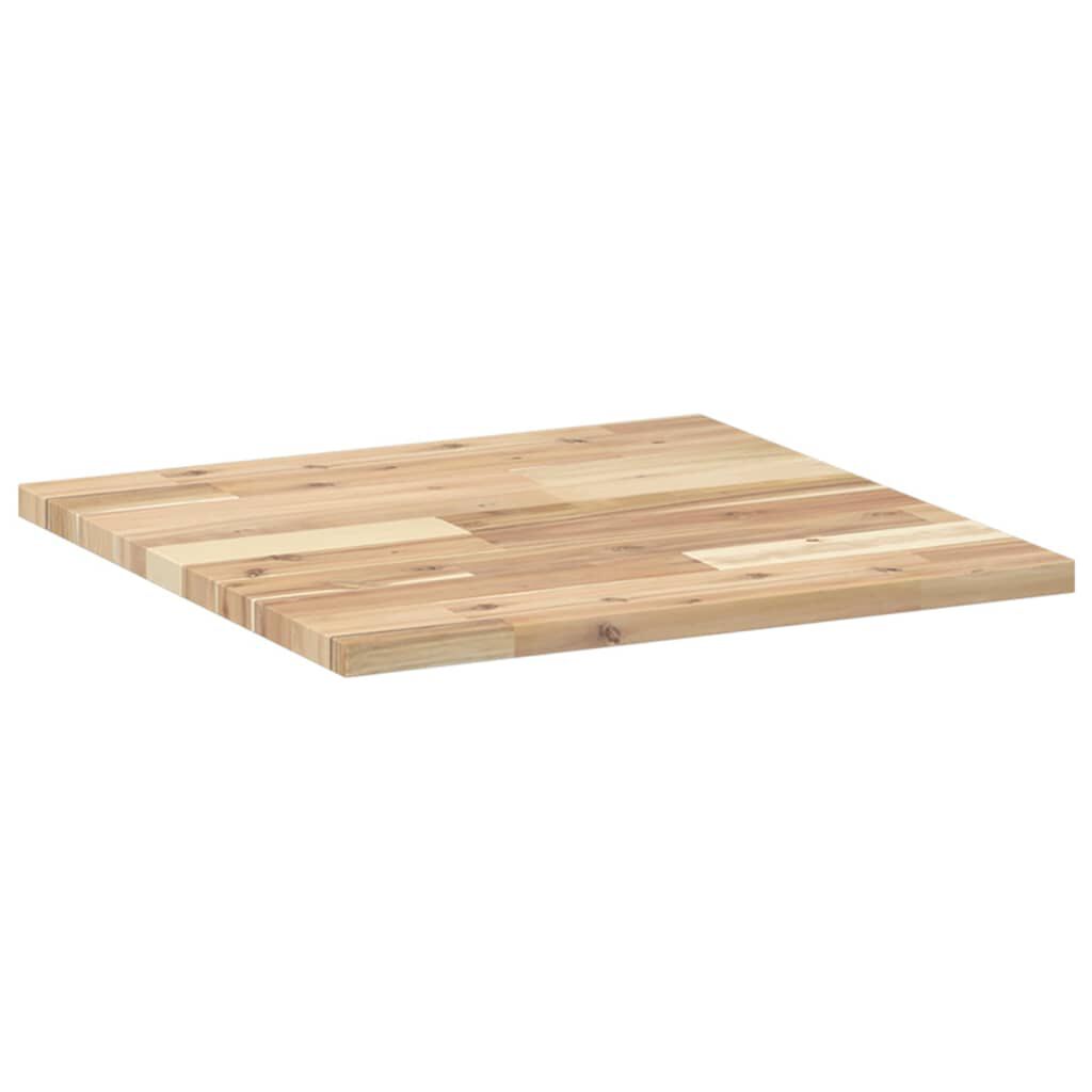 vidaXL Επιφάνεια Τραπεζιού Τετράγωνη 50x50x2 εκ. Μασίφ Ξύλο Ακακίας