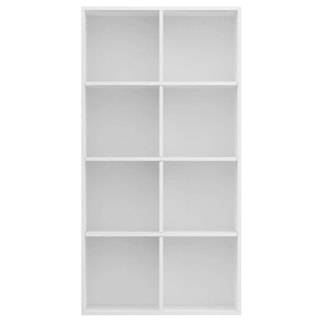 vidaXL Ραφιέρα/Βιβλιοθήκη Λευκή 66 x 30 x 130 εκ. από Επεξ. Ξύλο