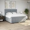 vidaXL &Kappa;&rho;&epsilon;&beta;ά&tau;&iota; Boxspring &mu;&epsilon; &Sigma;&tau;&rho;ώ&mu;&alpha; &Alpha;&nu;&omicron;&iota;&chi;&tau;ό &Gamma;&kappa;&rho;&iota; 180x200 &epsilon;&kappa;. &Upsilon;&phi;&alpha;&sigma;&mu;ά&tau;&iota;&nu;&omicron;