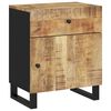 vidaXL Κομοδίνο 50x33x60 εκ. Μασίφ Ξύλο Μάνγκο & Επεξεργασμένο Ξύλο