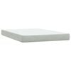 vidaXL &Kappa;&rho;&epsilon;&beta;ά&tau;&iota; Boxspring &mu;&epsilon; &Sigma;&tau;&rho;ώ&mu;&alpha; &Alpha;&nu;&omicron;&iota;&chi;&tau;ό &Gamma;&kappa;&rho;&iota; 160x220 &epsilon;&kappa;. &Beta;&epsilon;&lambda;&omicron;ύ&delta;&iota;&nu;&omicron;