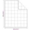 vidaXL Πάπλωμα Λευκό 240 x 200 cm Φτερό