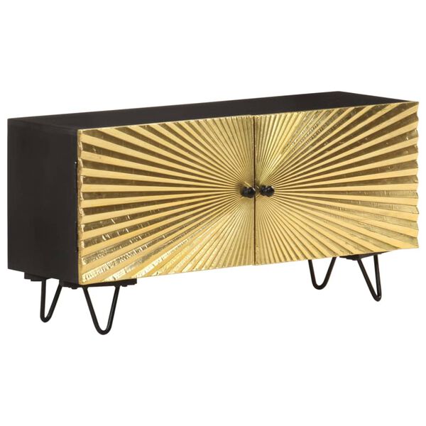 vidaXL Έπιπλο Τηλεόρασης 90 x 30 x 45 εκ. από Μασίφ Ξύλο Μάνγκο