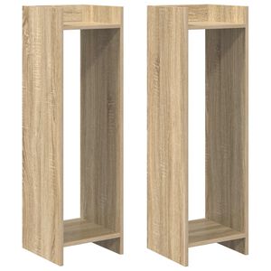vidaXL &Beta;ά&sigma;&eta; &phi;&upsilon;&tau;ώ&nu; &mu;&epsilon; &rho;ά&phi;&iota; &Delta;&rho;ύ&sigmaf; Sonoma 30 x 30 x 100 &epsilon;&kappa;