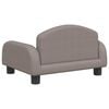 vidaXL Κρεβάτι Σκύλου Taupe 50 x 40 x 30 εκ. Υφασμάτινο