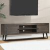 vidaXL Έπιπλο Τηλεόρασης 140 x 30 x 45 εκ. από Μασίφ Ξύλο Μάνγκο
