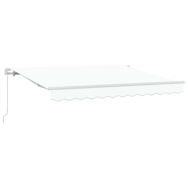 vidaXL Σκηνίτσα Αναδιπλούμενη Λευκό 350 x 200 cm