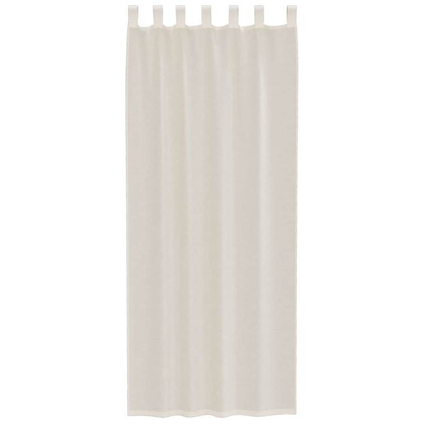 vidaXL &Kappa;&omicron;&upsilon;&rho;&tau;ί&nu;&epsilon;&sigmaf; Voile &mu;&epsilon; &Kappa;&alpha;&rho;&tau;έ&lambda;&alpha; &Kappa;&omicron;&rho;&upsilon;&phi;ή 2 &tau;&epsilon;&mu;ά&chi;&iota;&alpha; &Kappa;&rho;&epsilon;&mu;