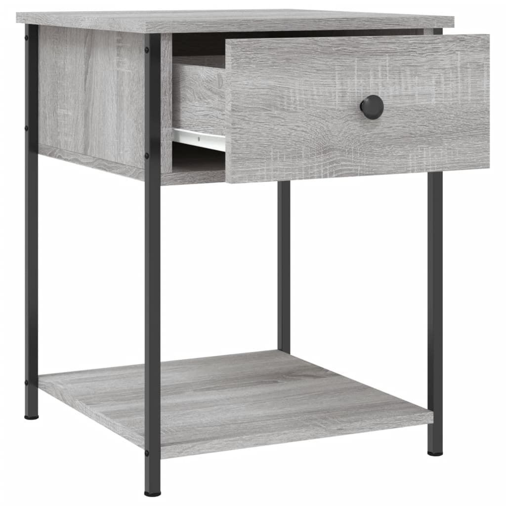 vidaXL Κομοδίνο Γκρι Sonoma 44 x 45 x 58 εκ. από Επεξεργασμένο Ξύλο