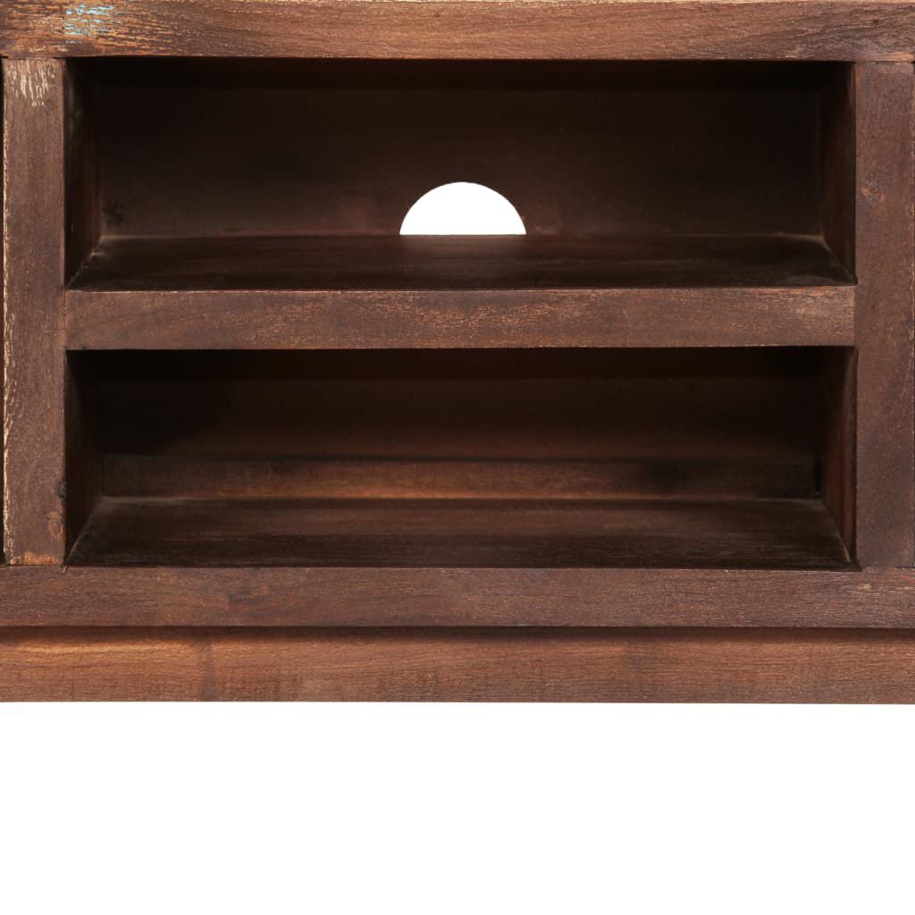 vidaXL Έπιπλο Τηλεόρασης Vintage 118 x 30 x 40 εκ. Μασίφ Ξύλο Ακακίας