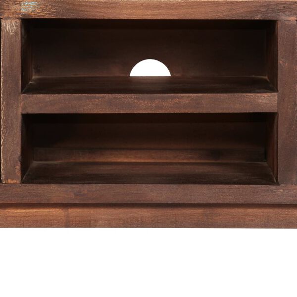 vidaXL Έπιπλο Τηλεόρασης Vintage 118 x 30 x 40 εκ. Μασίφ Ξύλο Ακακίας