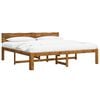 vidaXL &Delta;&iota;&pi;&lambda;ό &Kappa;&rho;&epsilon;&beta;ά&tau;&iota; &mu;&epsilon; &Kappa;&epsilon;&phi;&alpha;&lambda;ά&rho;&iota; ROSTOCK &Phi;&upsilon;&sigma;&iota;&kappa;ό 180 x 200 cm